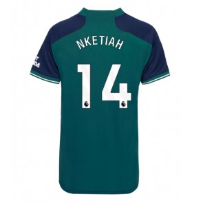 Arsenal Eddie Nketiah #14 Rezervni Dres za Ženska 2023-24 Kratak Rukavima